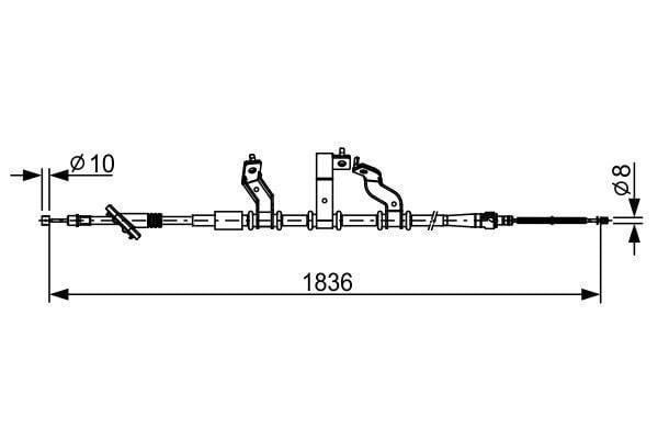 FREN TELİ. 1836 MM