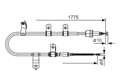 FREN TELİ. 1775 MM