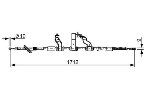 FREN TELİ. 1712 MM