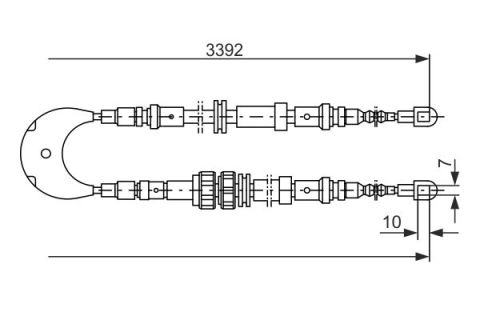 FREN TELİ. 3392 MM