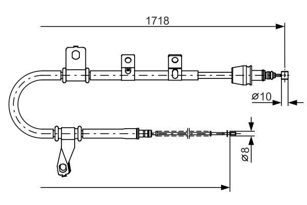 FREN TELİ. 1718 MM