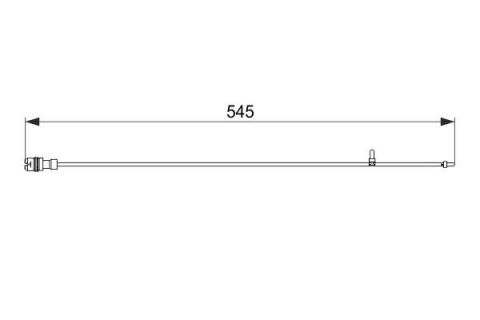 DİSK BALATA İKAZ KABLOSU. 545 MM