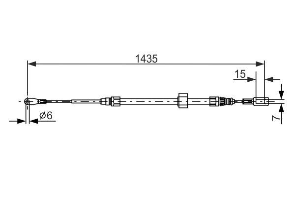 FREN HALATI ARKA MERCEDES SPRINTER B901 B904 . VW LT 28-35-46