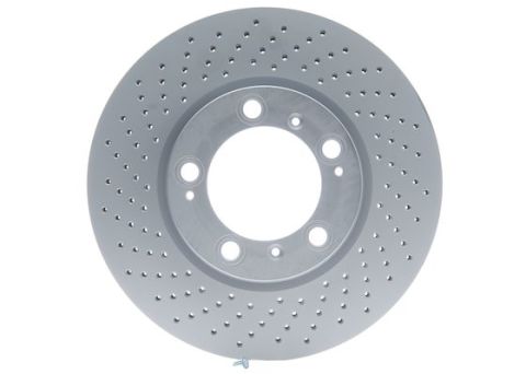 FREN DİSKİ. ÖN. 318 /28-26 MM . HAVA KANALLI. DELİKLİ. KAPLAMALI. YÜKSEK KARBON ALAŞIMLI