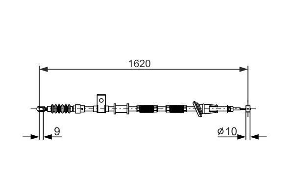 FREN TELİ. 1620 MM