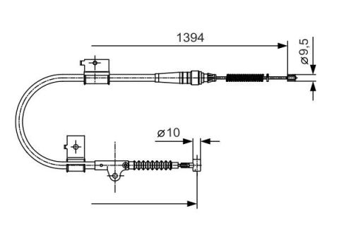 FREN TELİ. 1394 MM