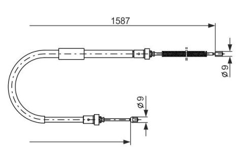 FREN TELİ. 1587 MM