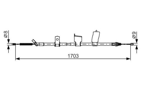 FREN TELİ. 1523 MM