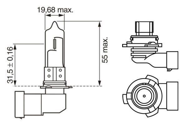 AMPUL PLUS 120 GİGALİGHT HB4 12 V 51 W P22D