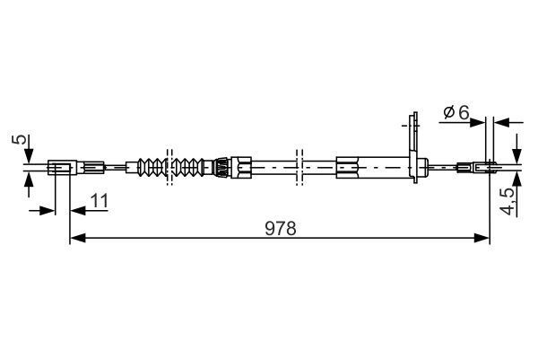 FREN TELİ. 978 MM
