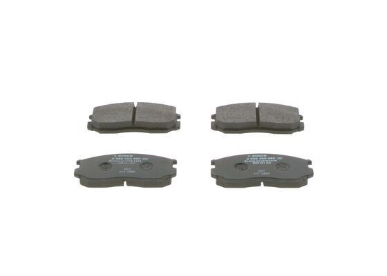 ÖN BALATA COLT 96-03 LANCER 90-96 TERIOS 00 114.2X50X15mm -İKAZ KABLOLU 0986TB2651