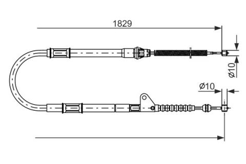 FREN TELİ. 1829 MM