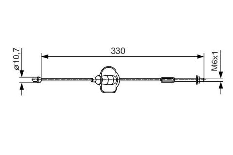 FREN TELİ. 330 MM