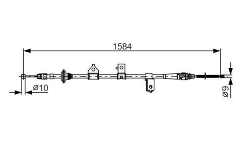 FREN TELİ. 1584 MM