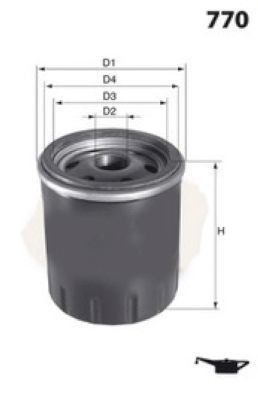 YAĞ FİLTRESİ ASTRA K-INSIGNIA B 1.4 SHT 2.0 SHL