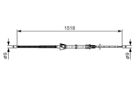FREN TELİ. 1518 MM