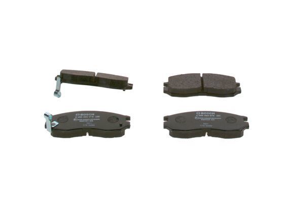 DİSK BALATA - ÖN - WVA 21647 - 128X52X16 MM - İKAZ KABLOLU