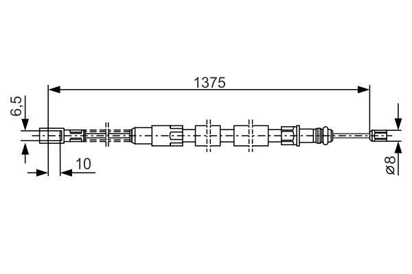 FREN TELİ. 1083 MM