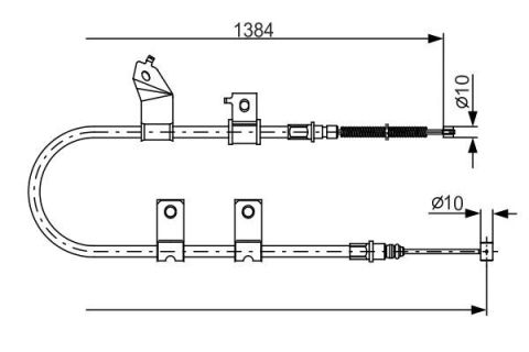 FREN TELİ. 1384 MM