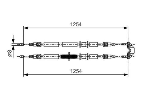 FREN TELİ. 1254 / 1060 MM
