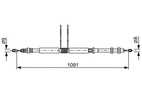 FREN TELİ. 1091 MM