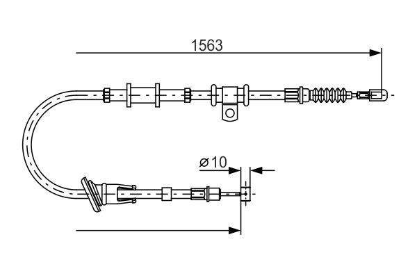 FREN TELİ. 1561 MM