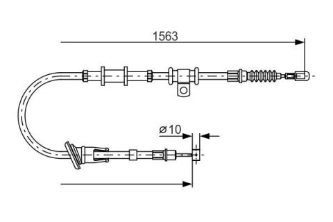 FREN TELİ. 1561 MM