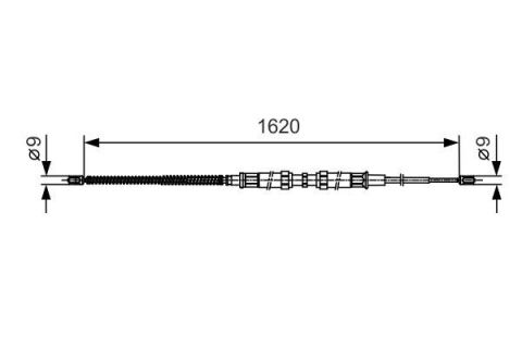 FREN TELİ. 1620 MM
