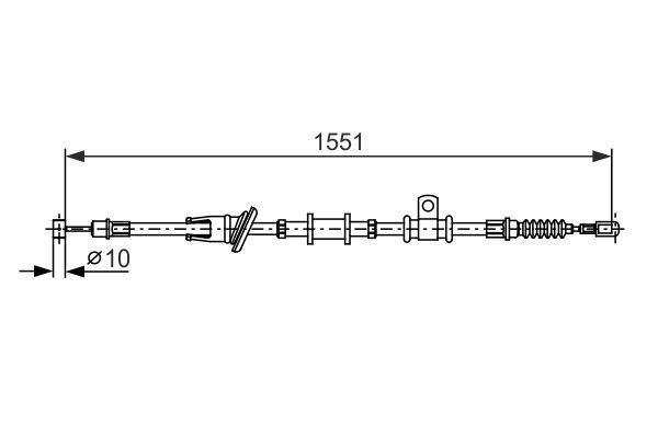 FREN TELİ. 1551 MM