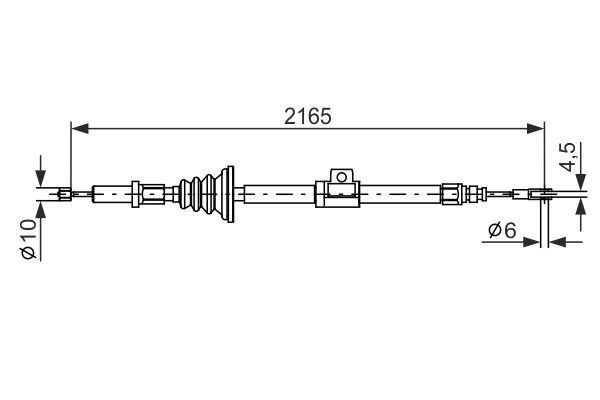 FREN TELİ. 2165 MM
