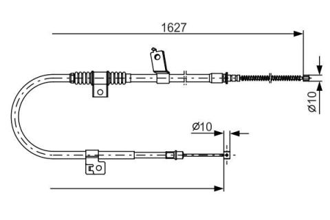 FREN TELİ. 1627 MM