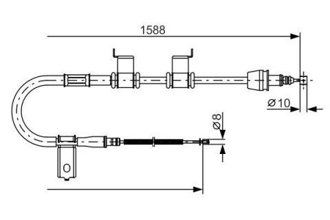FREN TELİ. 1588 MM