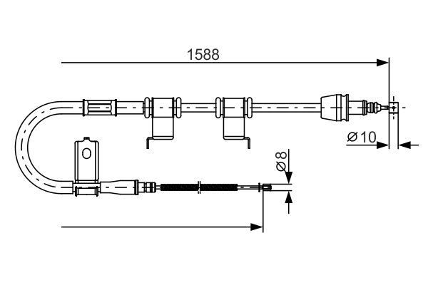 FREN TELİ. 1588 MM