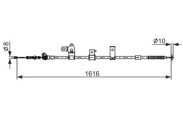 FREN TELİ. 1616 MM