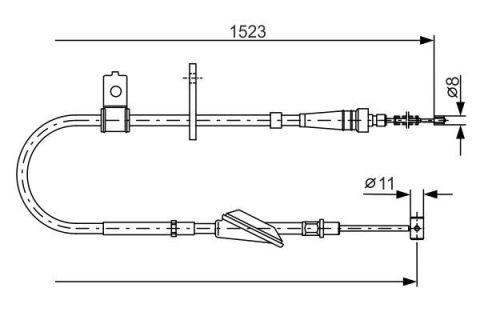 FREN TELİ. 1523 MM