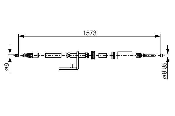 FREN TELİ. 1573 MM