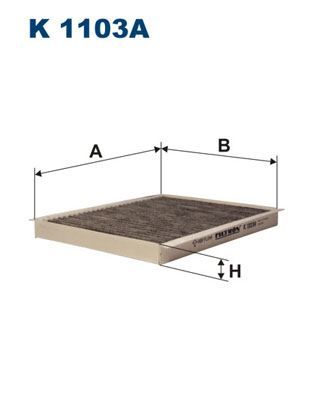 POLEN FİLTRESİ BRAVO II 07 STILO 801-06 DELTA III 08 1.4-1.6D- 1.9JTD-2.0D KARBONLU