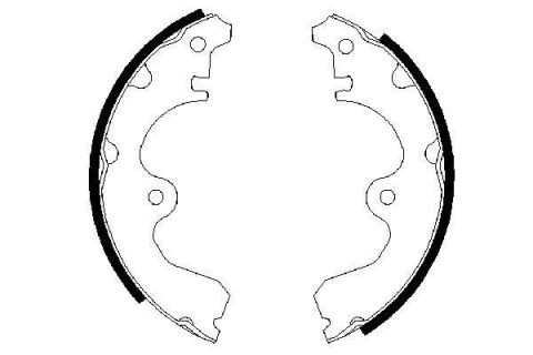 PABUÇLU FREN BALATASI 180.0x27.50 MM