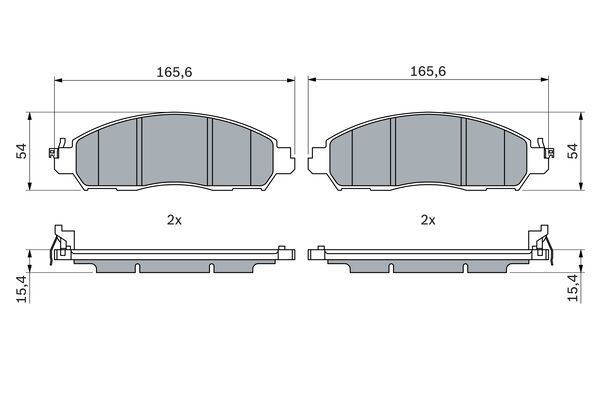 DİSK BALATA NISSAN E-NV 200-LEAF