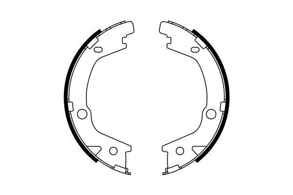 PABUÇLU FREN BALATASI 167x27 MM