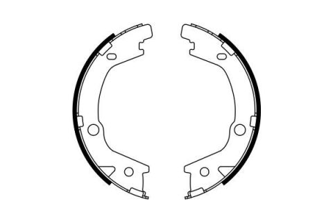 PABUÇLU FREN BALATASI 167x27 MM