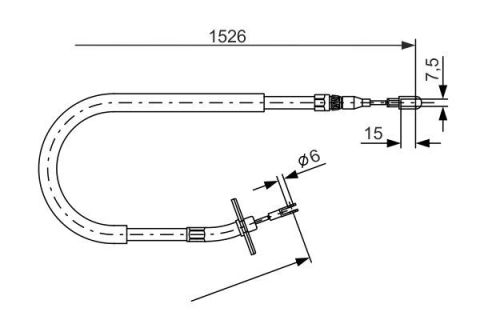 FREN HALATI ARKA SAG MERCEDES SPRINTER B903 B904 . VW LT 28-46