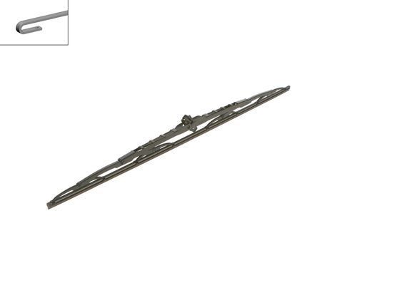 TWİN RÜZGARLIKLI TEKLİ SİLECEKLER - 600 MM 600 US