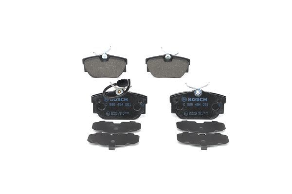 ARKA BALATA FİŞSİZ TRANSPORTER T4-CARAVELLE 2.4 2.5 TDI 90-03 GDB1369 0986TB2375-0986TB2376
