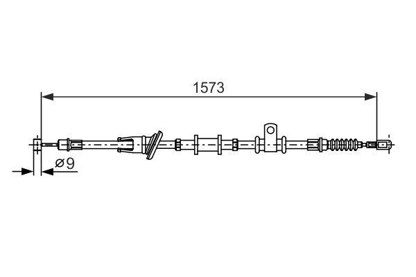 FREN TELİ. 1573 MM
