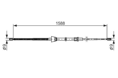 FREN TELİ. 1588 MM