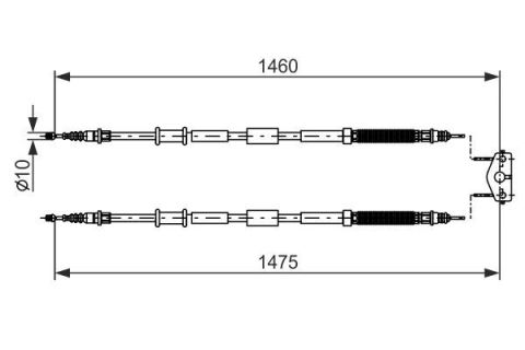 FREN TELİ. 1390 MM