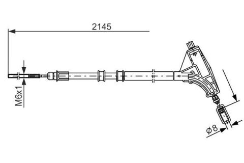 FREN TELİ. 2145 MM