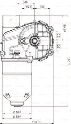 SİLECEK MOTORU 0390243610