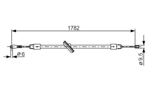 FREN TELİ. 1780 MM